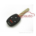 Remote key 3 button with panic 313.8 Mhz KR55WK49308 for Honda Accord